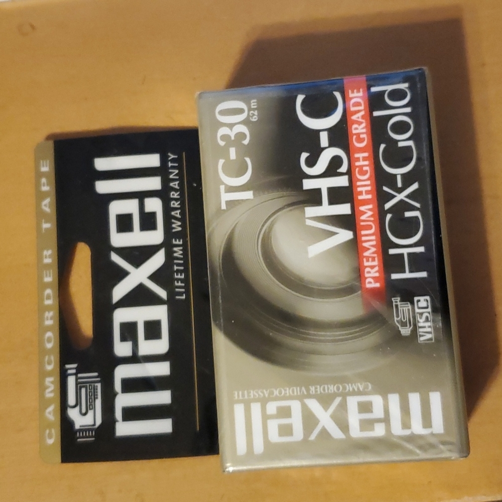 New Maxell Camcorder Tape TC-30